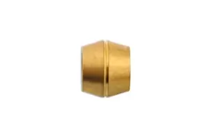 Image of Brass Olive Barrel 4.0mm Pk 200 Connect 31146