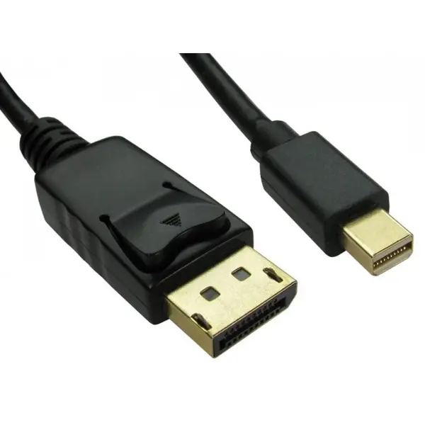 Image of Cables Direct 3m Mini DisplayPort to DisplayPort Cable in Black