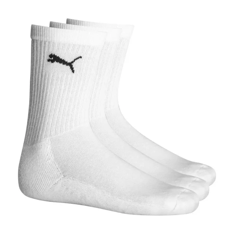 Image of Puma Children's socks Puma Crew (x3) Blanc Unisex 31/34 100000965W122