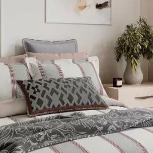 Image of Bedeck of Belfast Siya Double Duvet Cover Set, Grey