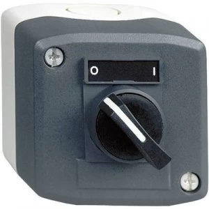 Image of Schneider Electric Harmony XALD134 Selector + enclosure Rotary switch Dark grey, Light grey 1 x 90 ° Turn