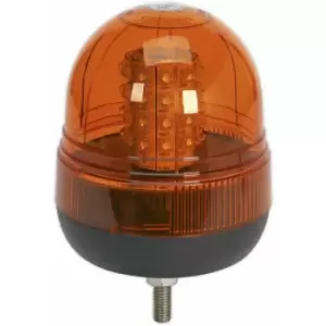 Image of Loops - 12V / 24V Fixed LED Rotating Amber Beacon Light - 12mm Threaded Fixing Bolt