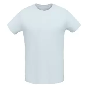 Image of SOLS Mens Martin T-Shirt (M) (Creamy Blue)