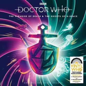 Image of Doctor Who - The Paradise Of Death & The Ghosts Of N-Space Limited Edition Blue & Yellow Vinyl