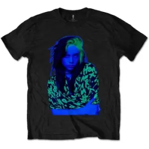 Image of Billie Eilish - Press Photo Unisex XX-Large T-Shirt - Black