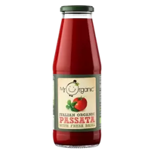 Image of Mr Organic Passata with Basil 690g