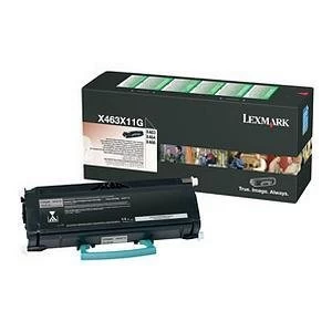 Image of Lexmark X463X11G Black Laser Toner Ink Cartridge