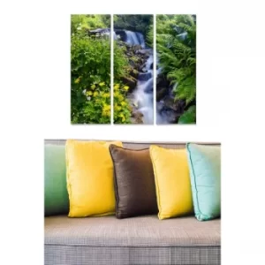 Image of MDF4731125 Multicolor Decorative MDF Painting (3 Pieces)