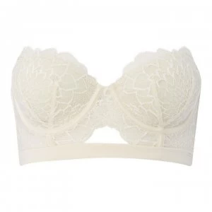 Image of Calvin Klein Floral Lace Bra - Ivory101