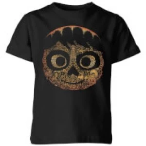 Image of Coco Miguel Face Kids T-Shirt - Black - 3-4 Years