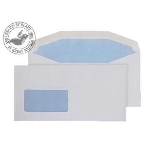 Image of Blake Purely Everyday DL 80gm2 Gummed Window Mailer Envelopes White