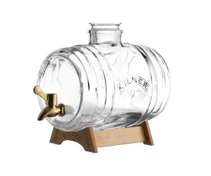 Image of Kilner 1 Litre Barrel Jar with Dispensing Tap