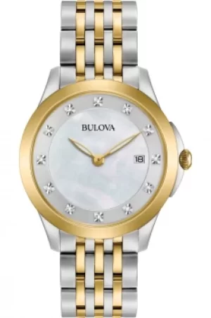 Image of Ladies Bulova Diamond Gallery Diamond Watch 98S161