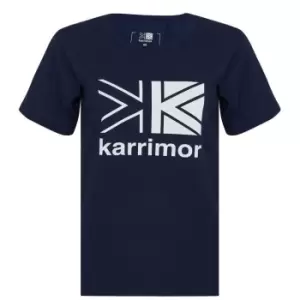 Image of Karrimor Big Logo T Shirt Womens - Blue