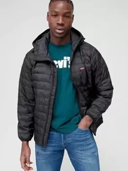 Image of Levis Packable Padded Jacket - Black Size M Men