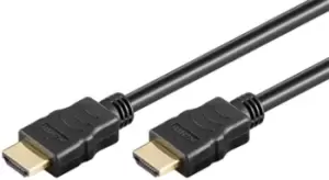 Image of Goobay HDMI 2.0 Cable with Ethernet - 2m - Black