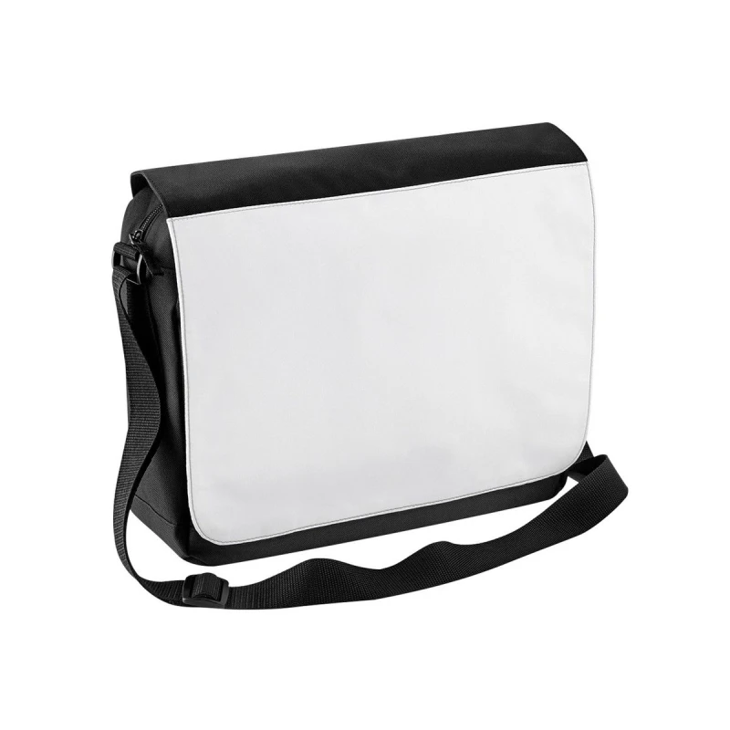 Image of Bagbase Sublimation Messenger Bag Black