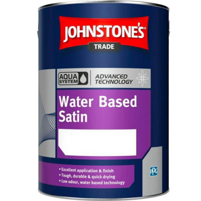 Image of Johnstone's Trade Johnstones Trade Aqua Satin Brilliant White 2.5L