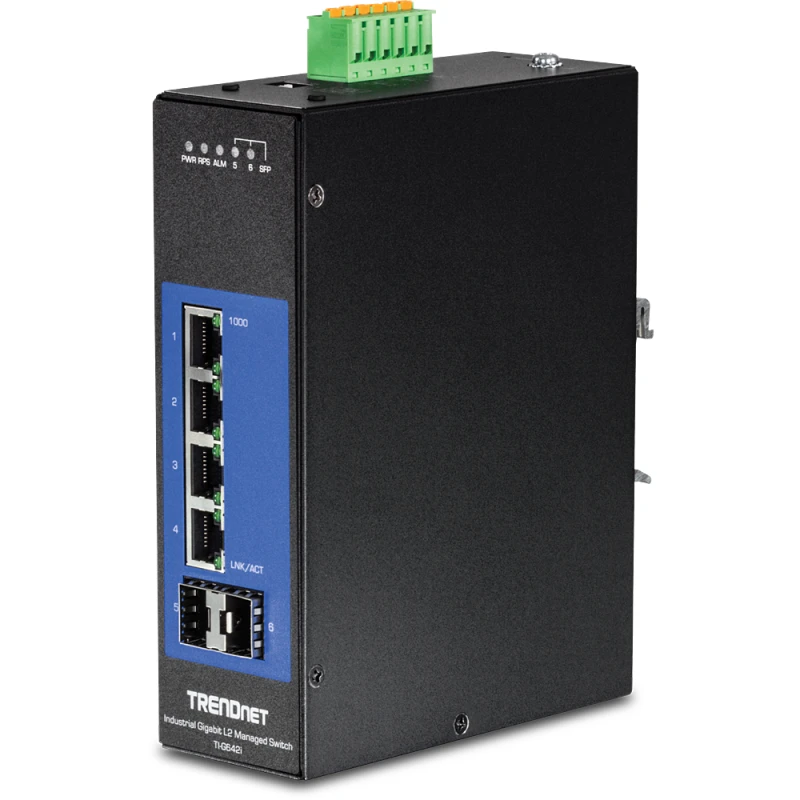 Image of Trendnet TI-G642i Managed L2 Gigabit Ethernet (10/100/1000) Black