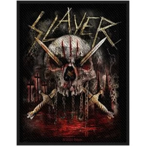 Image of Slayer - Skull & Swords Standard Patch