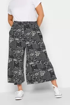 Image of Print Midaxi Culottes