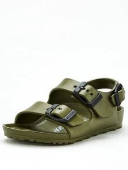 Image of Birkenstock Boys Eva Milano Sandal - Khaki