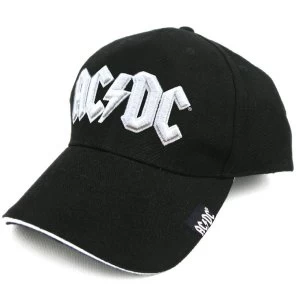 Image of AC/DC - White Logo Baseball Cap