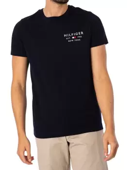 Image of Brand Love Small Logo Slim T-Shirt