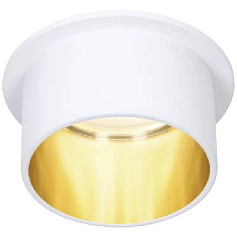Image of Paulmann Paulmann 93380 Gil LED recessed light LED (monochrome) Built-in LED 6.5 W White (matt), Gold 93380