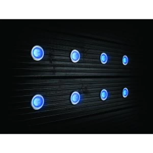 Image of Wickes LED Blue Deck Lights 45mm - 3.2W