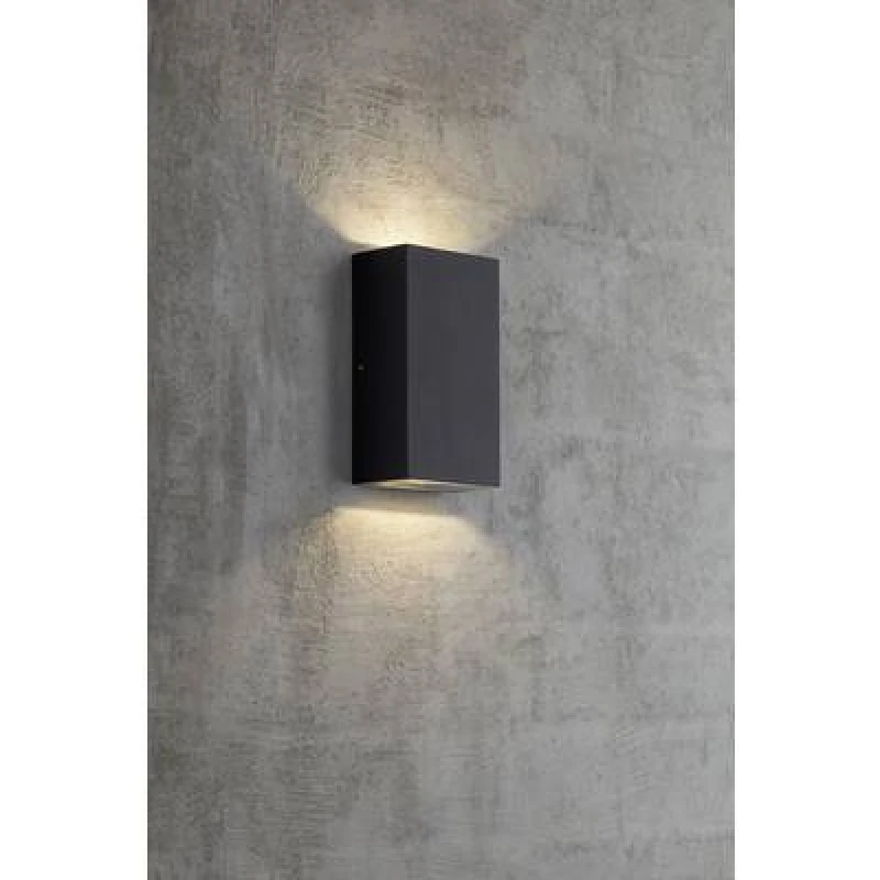 Image of Nordlux Nordlux Rold 84151003 LED outdoor wall light LED (monochrome) Built-in LED 10 W Black 84151003