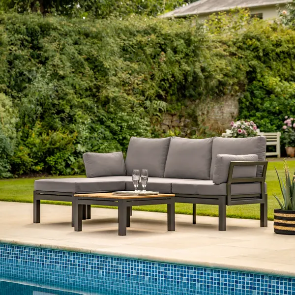 Image of Knowlton Lounge Set Charcoal
