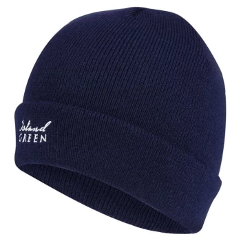 Image of Island Green Golf Beanie Hat - Navy