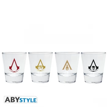 Image of Assassins Creed - Shot Glass Emblems Shot Glass
