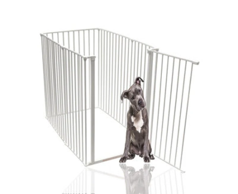 Image of Bettacare Extra Tall Pet Pen, 72Cm X 118Cm, White, 105Cm High, Dog Pen For Pets, Dogs And Puppies, Easy Installation