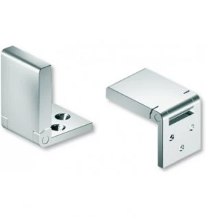 Image of 316 Stainless Steel Mirror Polished Flush Hinge