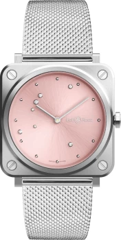 Image of Bell & Ross Watch BRS Pink Diamond Eagle