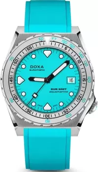Image of Doxa Watch SUB 600T Aquamarine Rubber