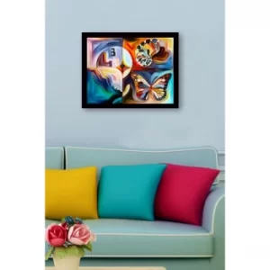 Image of SC0514 Multicolor Decorative Framed MDF Painting
