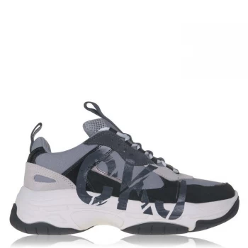 Image of Calvin Klein Jeans Mizar Trainers - Limestone/Black