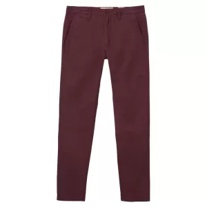 Image of Fatface Coastal Slim Fit Chinos - Burgundy