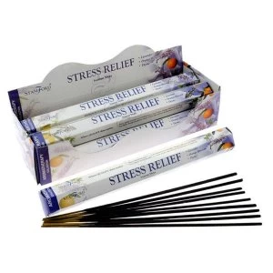 Image of Stress Relief (Pack Of 6) Stamford Hex Incense Sticks