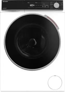 Image of Sharp ESNFH014CWNAEN 10KG 1400RPM Washing Machine