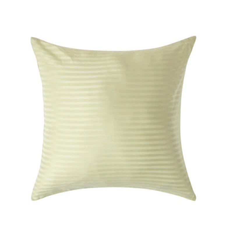 Image of Homescapes Continental Pillowcase Egyptian Cotton 330 TC, 60 x 60cm Green