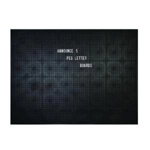 Image of Announce Peg Letter Board 1225x920mm 1ECON-5VCEC-KIT692