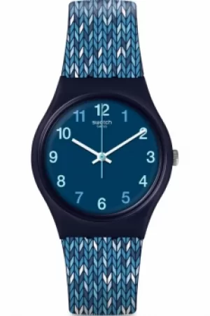 Image of Swatch Tricoblue Watch GN259