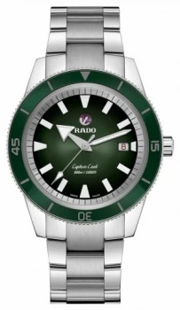 Image of RADO Captain Cook Automatic Mens Stainless Steel Bracelet Watch