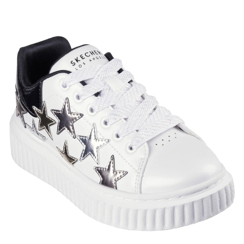 Image of Skechers Hiridge Wht/Blk/Gold unisex C11 (28.5)