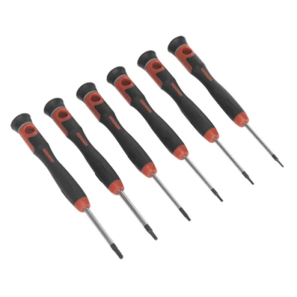 Image of Genuine SEALEY AK97304 Precision Security TRX-Star Driver Set 6pc