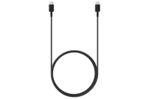 Image of Samsung USB-C to C 1.8m Cable (3A) in Black (EP-DX310JBEGEU)